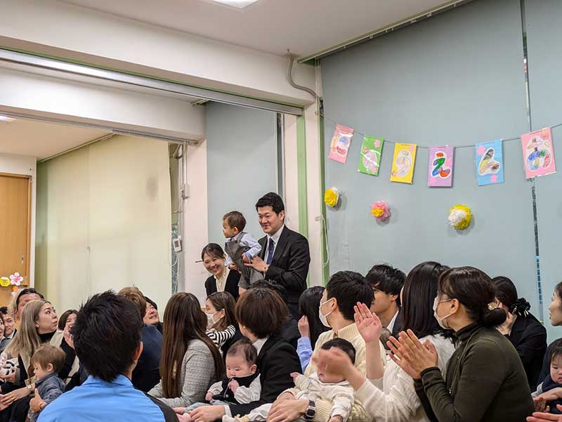 入園を祝う会 -新入園児・幼児-