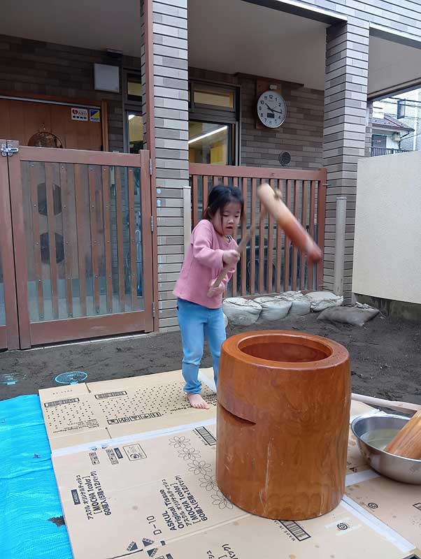 おもちつき