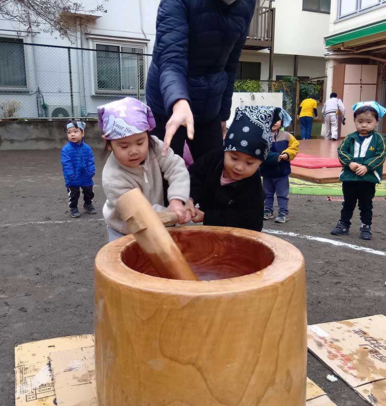 もちつき